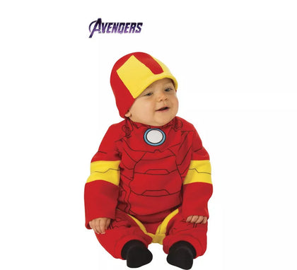 Disfraz de Iron Man con gorro para bebé