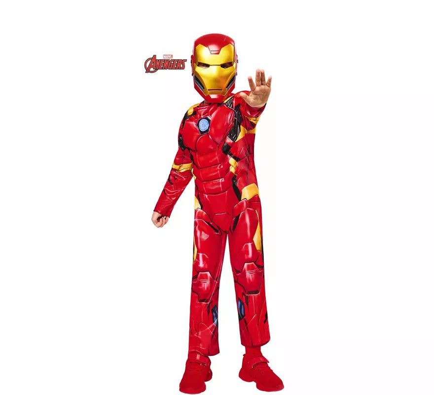 Translation missing: en.Disfraz de Iron Man Musculoso para niño