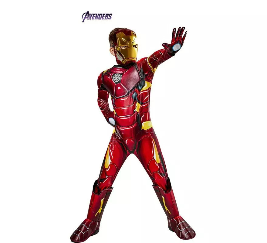 Translation missing: en.Disfraz de Iron Man Premium rojo para niño