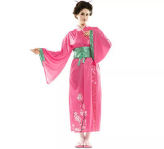 Pink Japanese costume for women