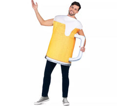 Adult Foaming Beer Mug Costume