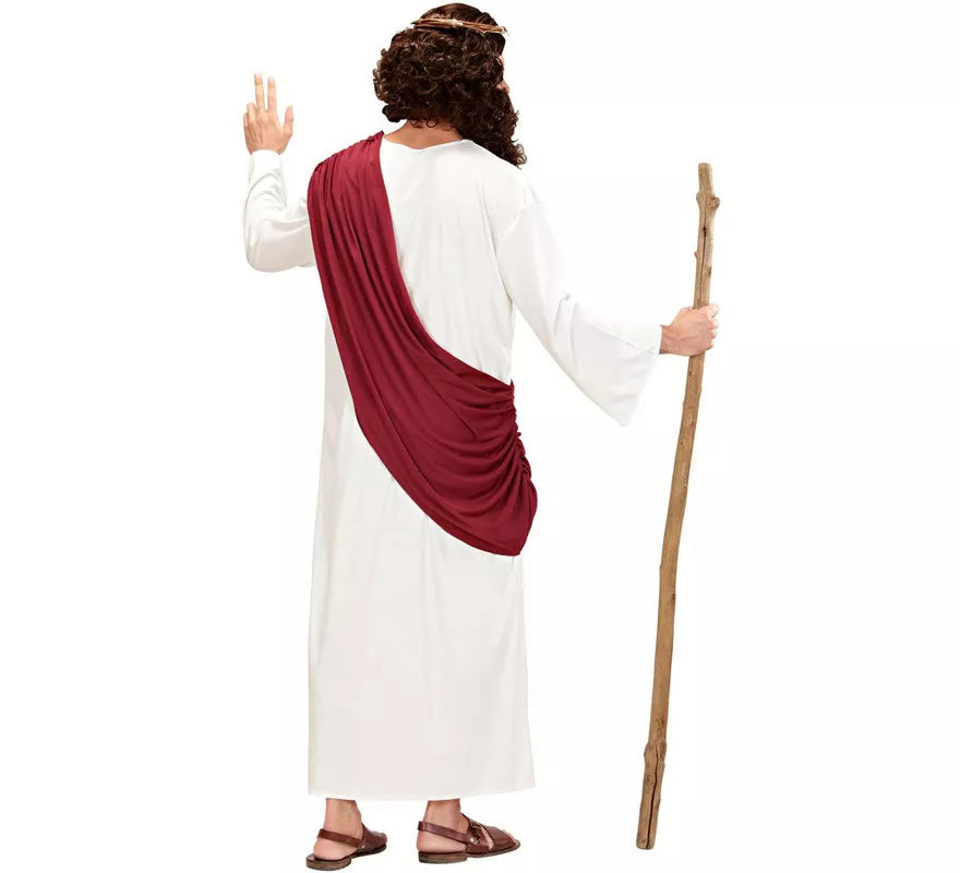Translation missing: en.Disfraz de Jesús El Mesías o Profeta con bastón para hombre