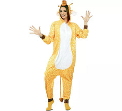 Adult Kugurumi Giraffe Costume with Hood and Ears