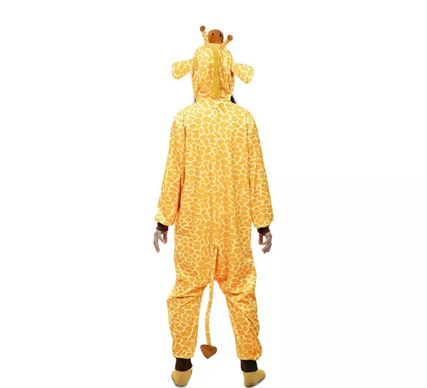 Disfraz de Jirafa Kugurumi con capucha y orejas para niños