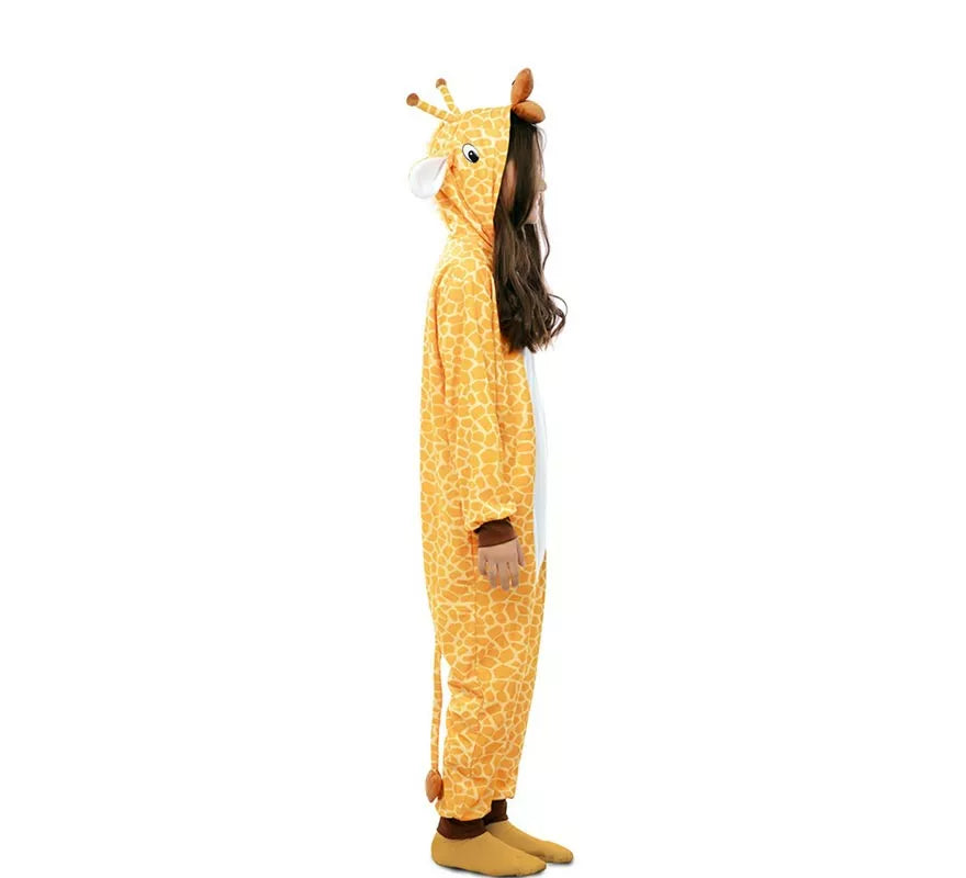 Translation missing: en.Disfraz de Jirafa Kugurumi con capucha y orejas para niños