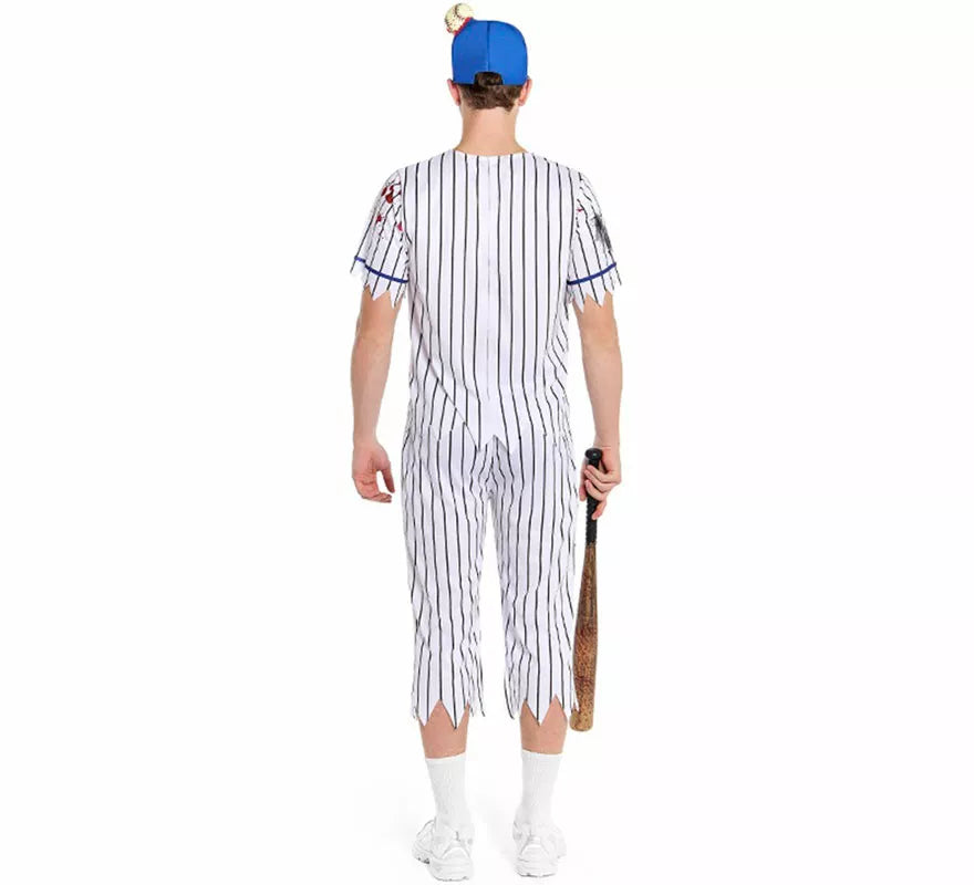 Translation missing: en.Disfraz de Jugador de Béisbol Zombie para hombre