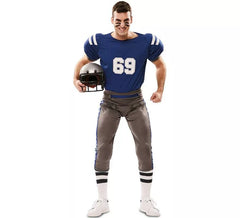 American Football Player Costume for Men