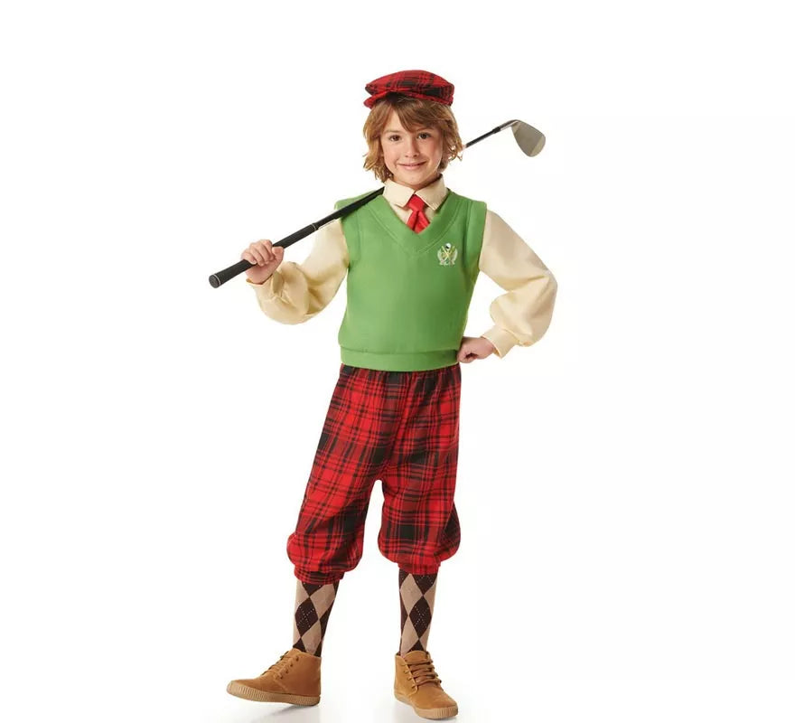 Disfraz de Jugador de Golf para niño
