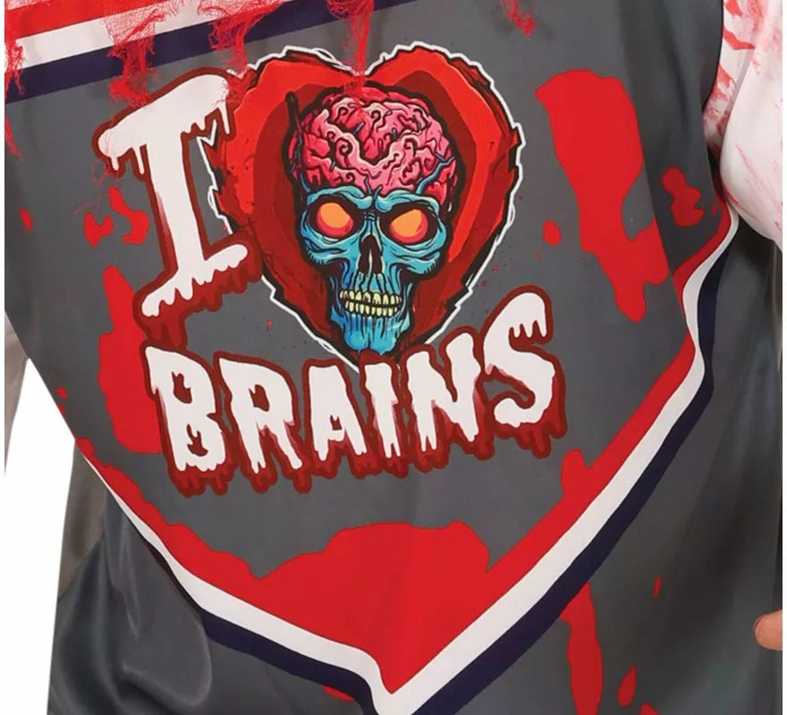 Translation missing: en.Disfraz de Jugador de Rugby Zombie para hombre