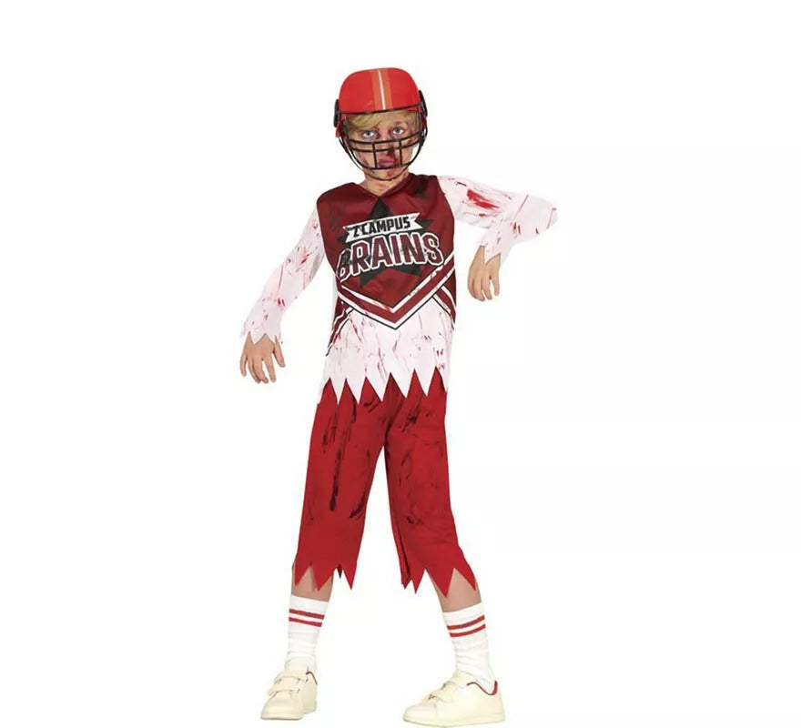 Translation missing: en.Disfraz de Jugador de Rugby Zombie para niño