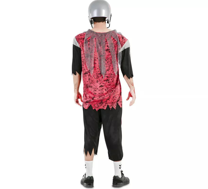 Disfraz de Jugador Fútbol Americano Zombie para hombre