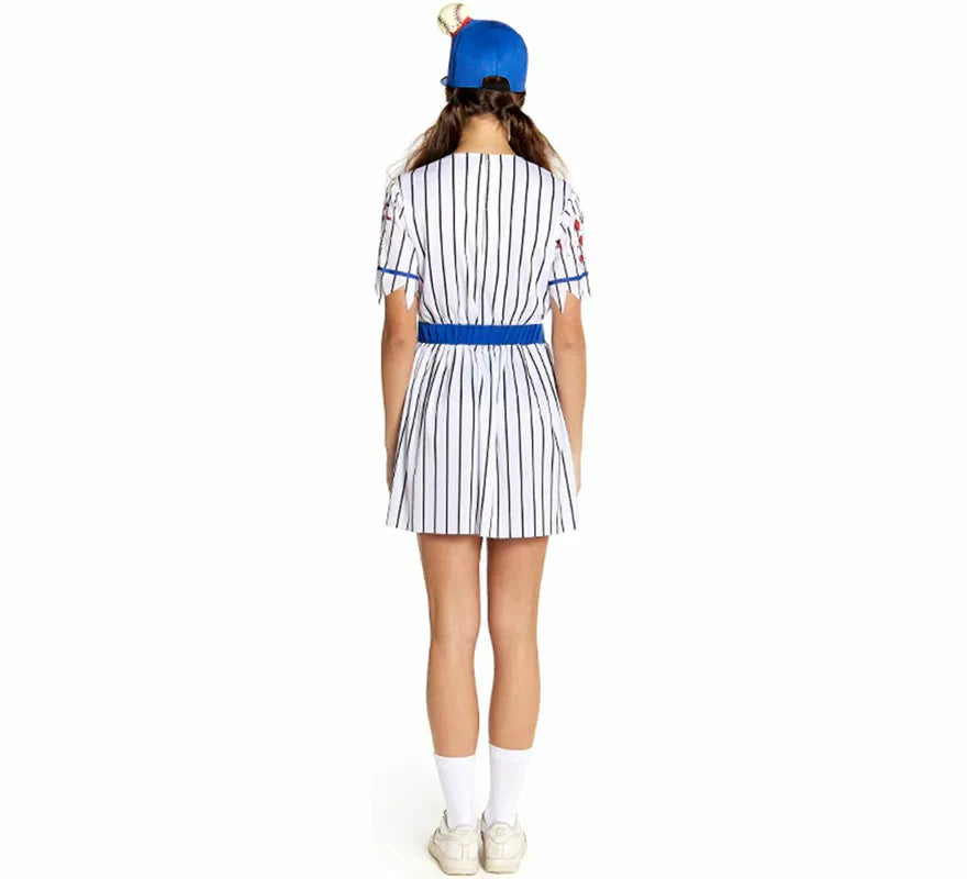 Translation missing: en.Disfraz de Jugadora de Béisbol Zombie para mujer