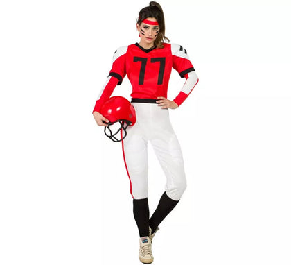 Disfraz de Jugadora Rugby para mujer