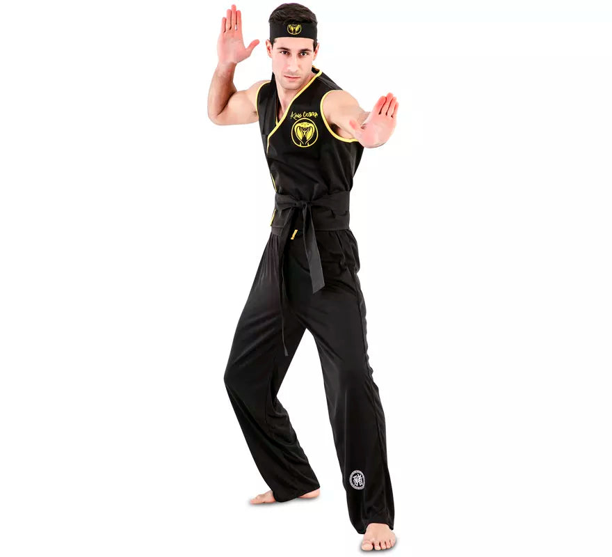 Disfraz de Kárate Cobra King para hombre