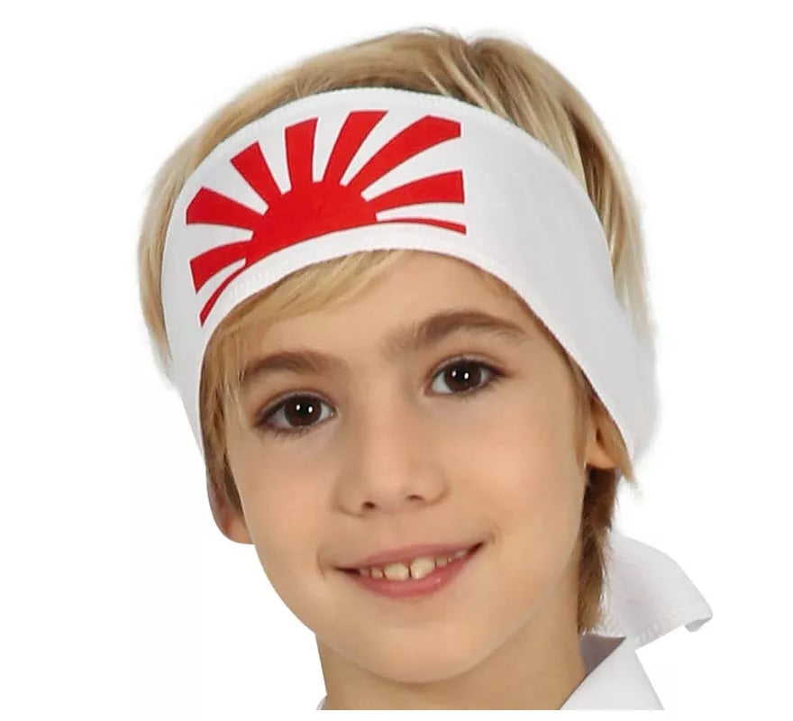 Disfraz de Karateca Blanco para niño