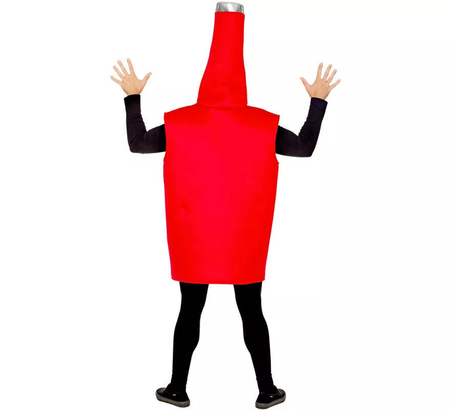 Disfraz de Ketchup de Tomate Picante para adulto