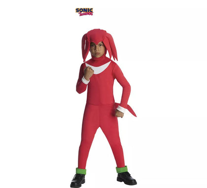 Disfraz de Knuckles Clásico de Sonic para niño