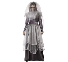 Gray La Llorona costume for women