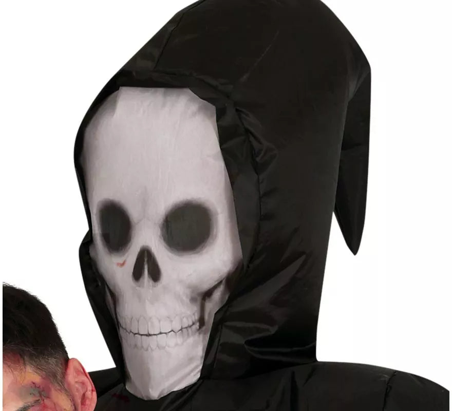 Disfraz de La Muerte hinchable o inflable para hombre