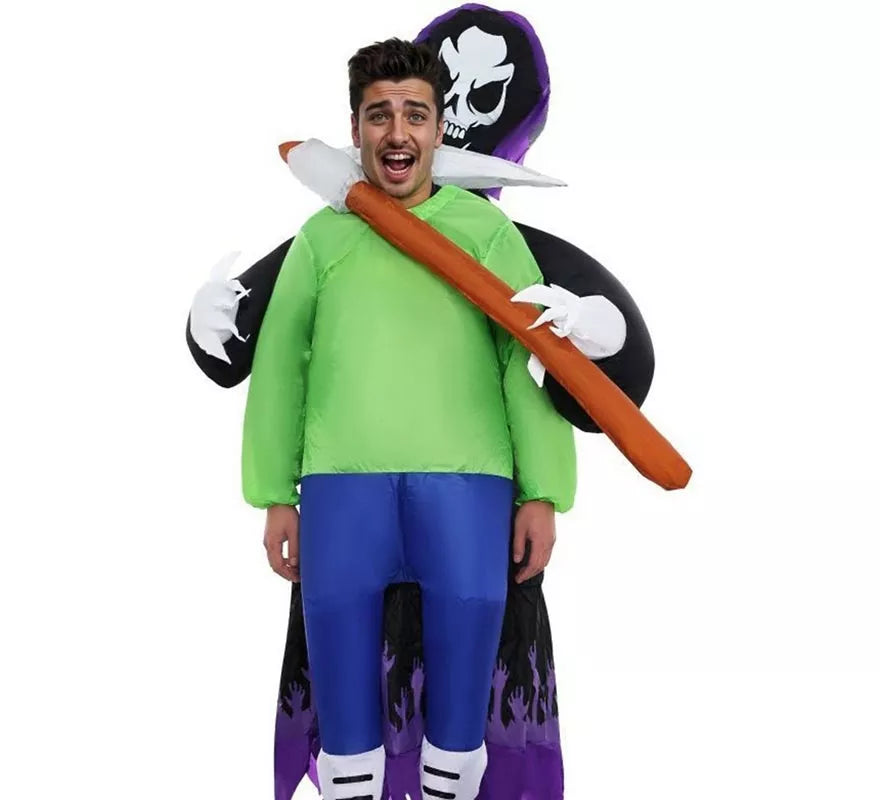 Disfraz de La Muerte hinchable para adultos