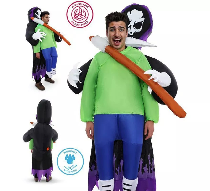 Translation missing: en.Disfraz de La Muerte hinchable para adultos
