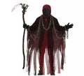 Disfraz de La Muerte Mística rojo para adulto