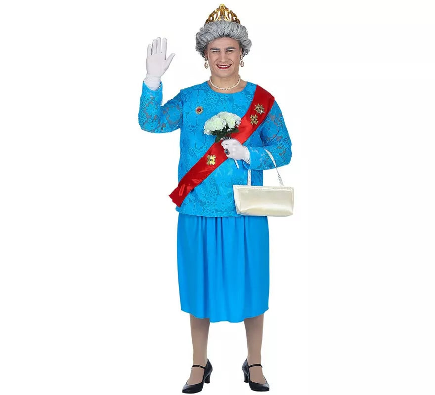 Disfraz de La Reina para hombre
