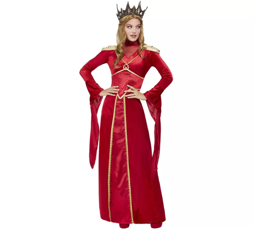 Disfraz de la Reina Roja para mujer