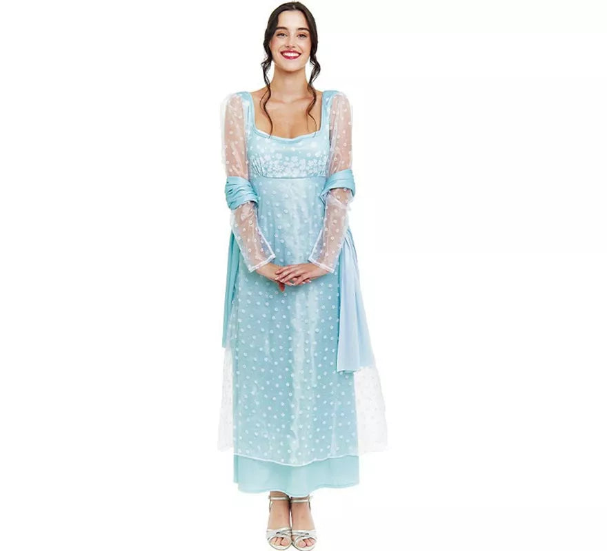 Translation missing: en.Disfraz de Lady Inglesa azul celeste para mujer