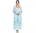 Disfraz de Lady Inglesa azul celeste para mujer