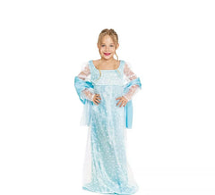Light blue English Lady costume for girls