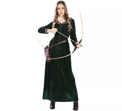 Disfraz de Lady Marian de Robin Hood para mujer