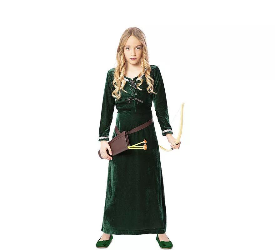 Translation missing: en.Disfraz de Lady Marian de Robin Hood para niña