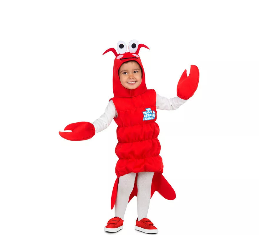Translation missing: en.Disfraz de Langosta o Cangrejo de Río para bebé y niños