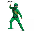 Disfraz de Lego Ninjago Lloyd verde para niño
