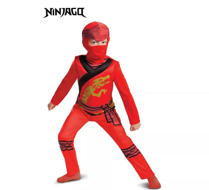 Disfraz de Lego Ninjago rojo Kai Kai para niños