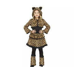 Leopard costume for girls