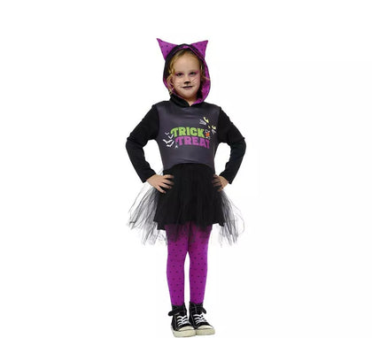 Disfraz de Linda Gatita Truco o Trato para niña