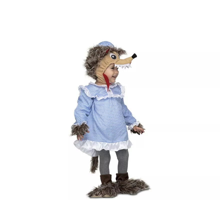 Disfraz de Lobito con pijama para bebé
