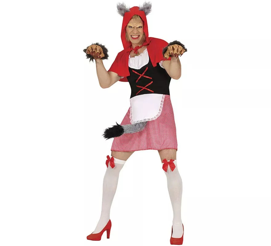 Disfraz de Lobo de Caperucita Roja para hombre