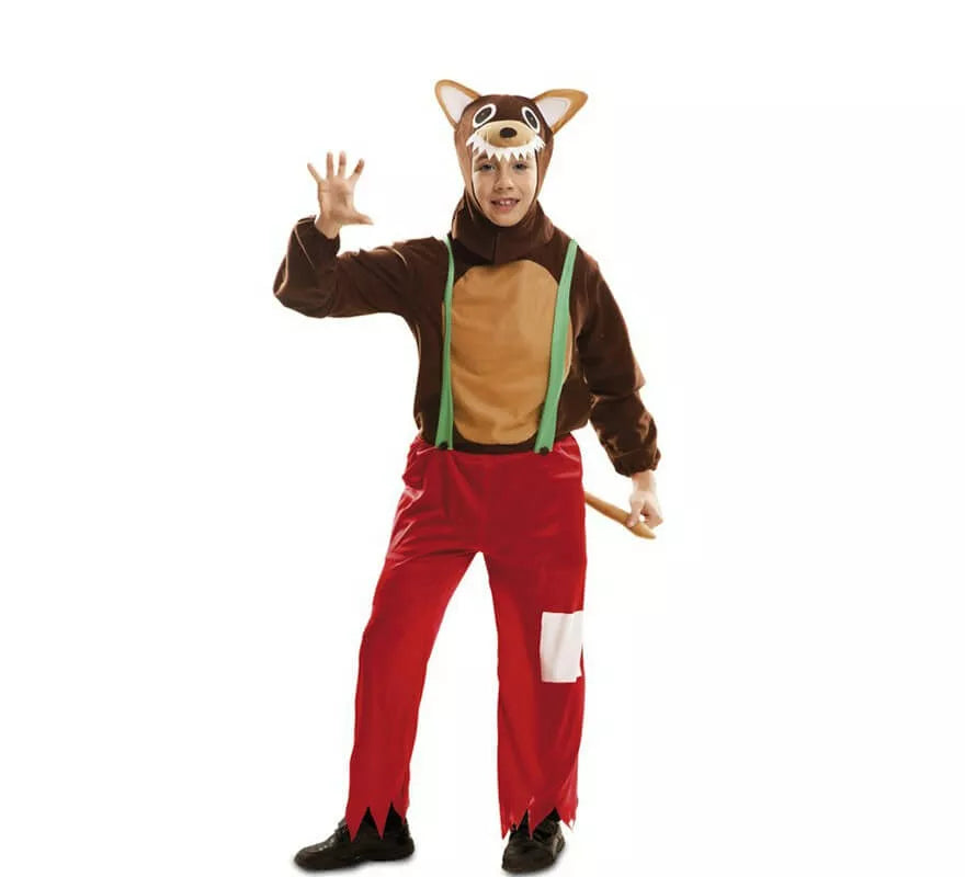 Translation missing: en.Disfraz de Lobo Feroz para niño