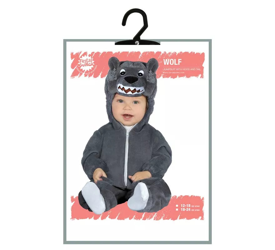 Disfraz de Lobo gris Baby para bebés