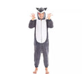 Disfraz de Lobo gris con capucha para niño