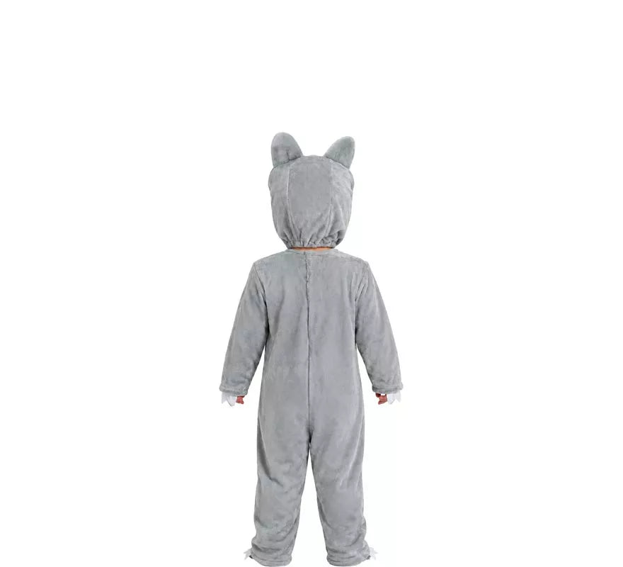 Disfraz de Lobo gris para bebé