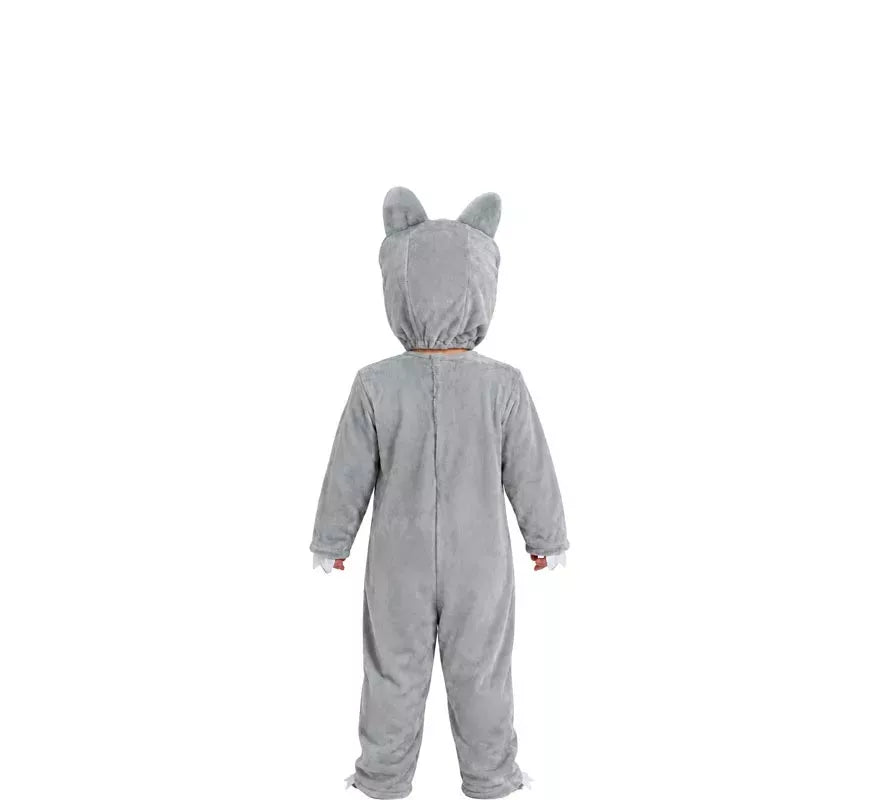 Disfraz de Lobo gris para bebé