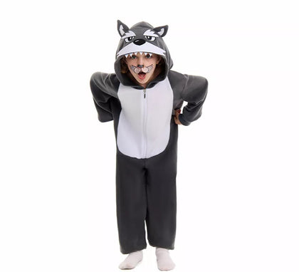 Disfraz de Lobo Gris para niños