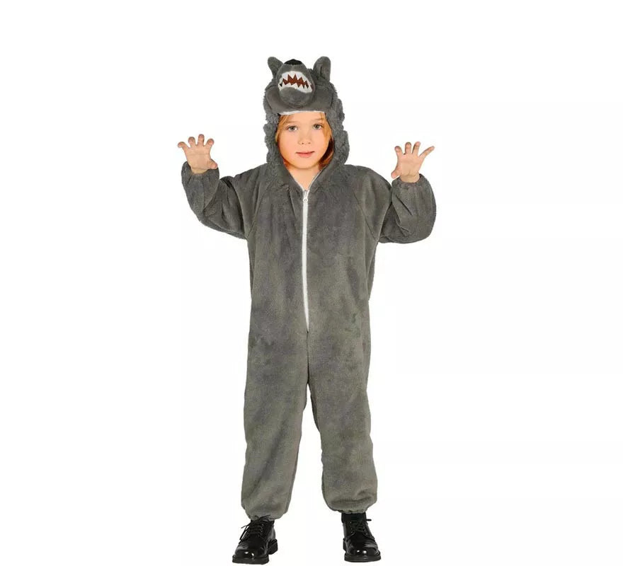 Translation missing: en.Disfraz de Lobo gris para niños