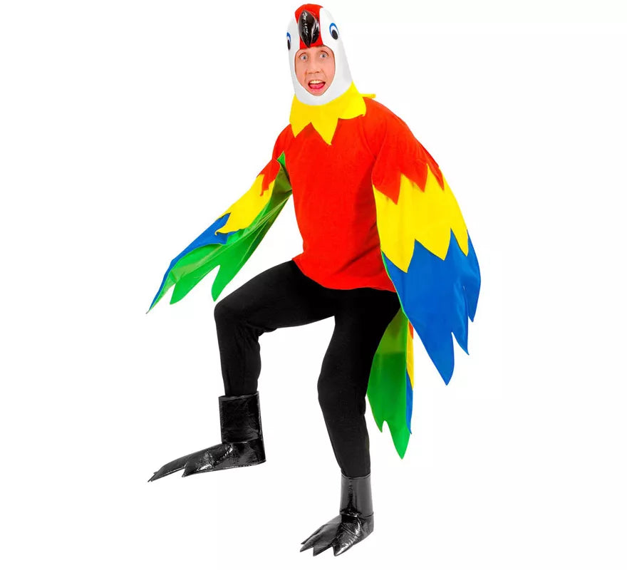 Translation missing: en.Disfraz de Loro Colorido para adultos