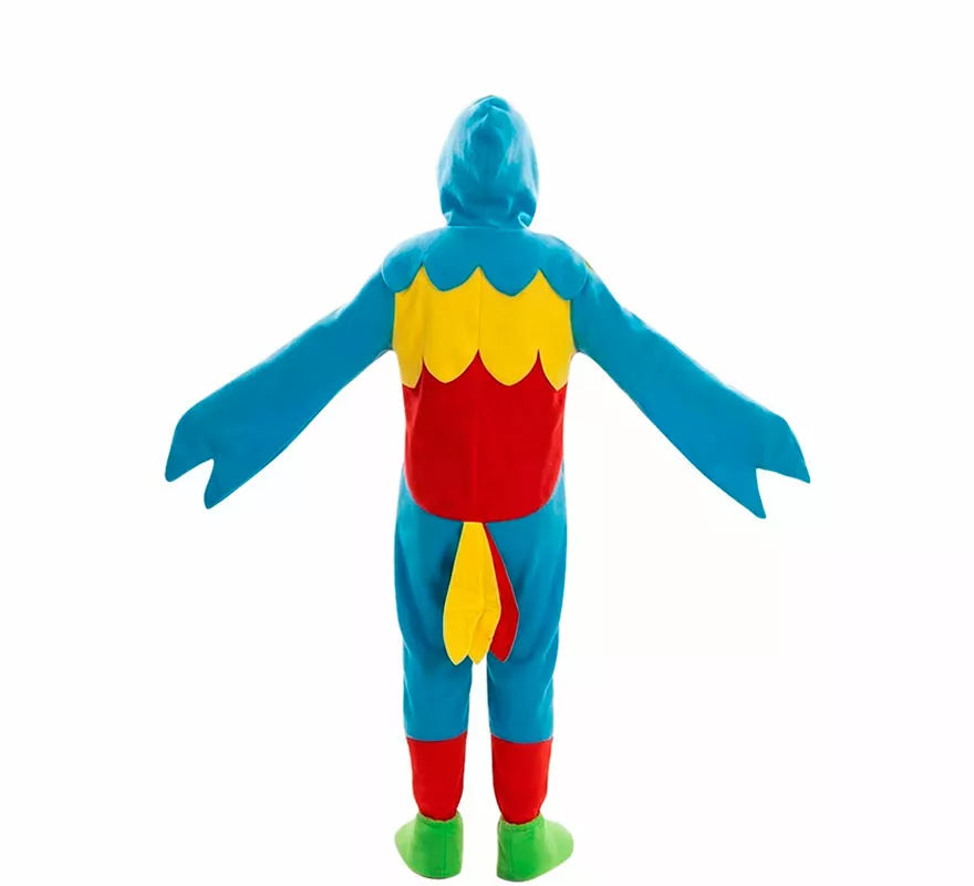 Disfraz de Loro Colorido para niños