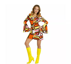 70s Costume Orange Tubes for Women